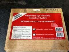 Dynafux Crack Check Visible Red Dye Penetrant Inspection System Kit