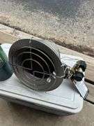Coleman Cooler with Heater and Propane Tank
