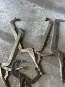 Lot of Various Metal Clamps