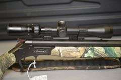 CVA Optima Magnum .50 Caliber Black Powder Rifle With Bushnell 3-9 Power Scope,