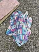Assorted Household Linens, Towels, and Clothing Hangers