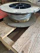 Welding Supplies on Pallet: Welder Wire, Welding Rods, Fluid Can