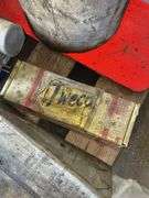 Welding Supplies on Pallet: Welder Wire, Welding Rods, Fluid Can