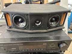 Denon AVR-2500 Receiver, Speaker, and Paradigm Subwoofer