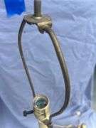 Collection of Table Lamps - Brass Finish, Oil Lamp