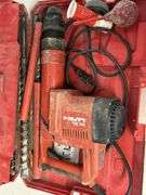 Hilti TE 74 Rotary Hammer Drill with Case and Accessories
