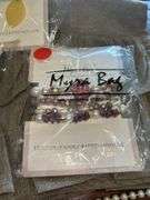 Myra Bag Earrings, Bracelets & Pearl Necklace