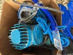 Miscellaneous Items: Dive Gear, Beach Accessories, Transfer Pump Kit