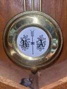 Wood Regulator Wall Clock with Pendulum