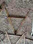 Metal A-Frame Stands and Wire Reel