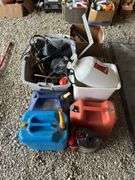 Lot of Assorted Tools, Accessories, and Containers