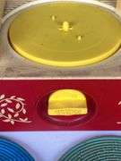 Fisher Price Music Box Record Player with Discs & Wooden Pull Toy