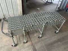Extendable Conveyor Roller System
