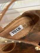 MYRA Leather & Cowhide Sandals