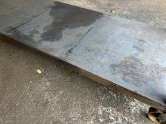 Heavy Duty Steel Work Table on Casters