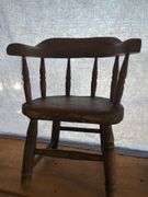 Small Wooden Chair, c. 1800s