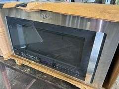 Whirlpool Stainless Steel Over-the-Range Microwave Oven with Hood Vent