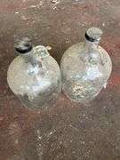 Pair of One Gallon Glass Jugs