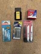 Drill Bits, Saw Blades, Chisels