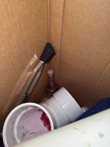Box Lot of Assorted Household and Hardware Items
