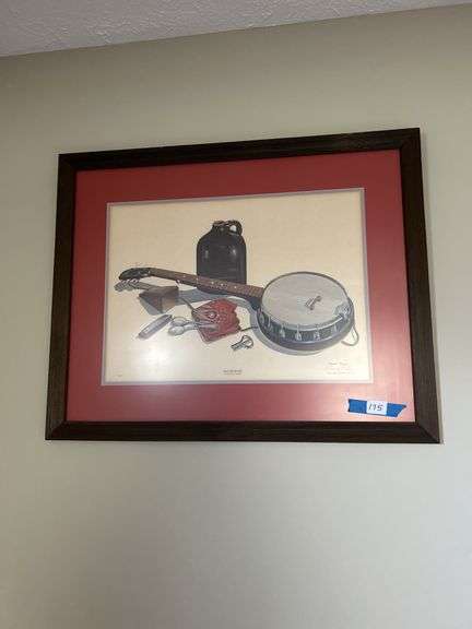 Donnie Firkins 'Bluegrass' Framed Print image