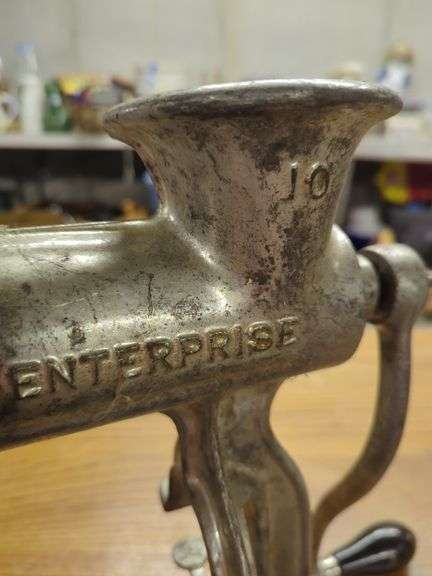 Enterprise No. 10 Cast Iron Meat Grinder