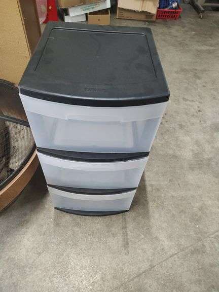 3 DRAWER STERILITE STORAGE CHEST - 14X12X24