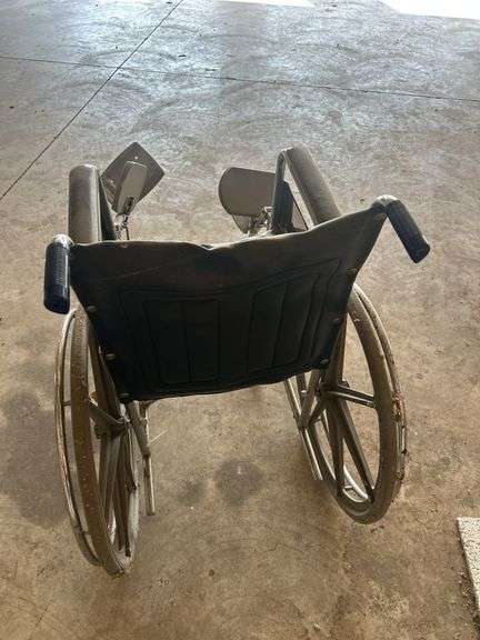 Blue Medical Wheelchair