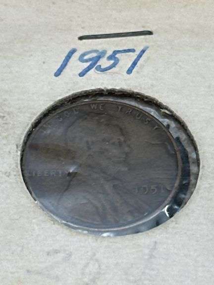 PENNY AND HALF DOLLAR
