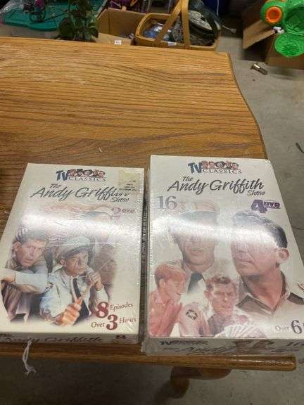 Andy Griffith Show DVD Set, Various Music CDs and Christmas Vacation DVD