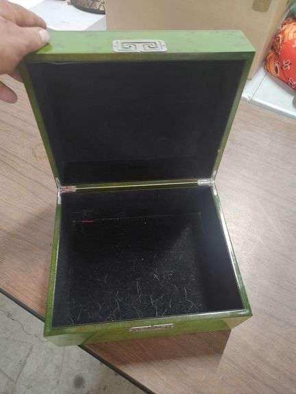 DECORATIVE STORAGE BOX - 11X10X7