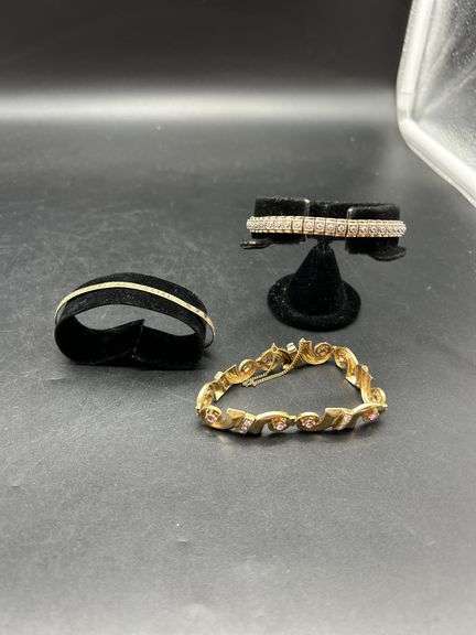 Assorted Gold Tone Bracelets image