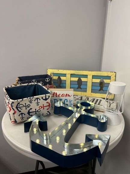 Nautical and Coastal Decor Lot