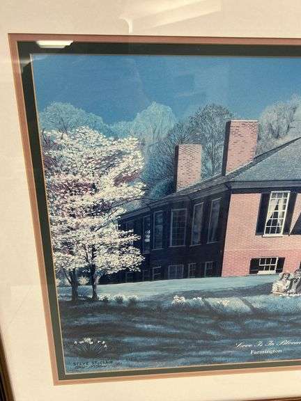 Framed Print by Steve St.Clair - "Love is in Bloom, Farmington"