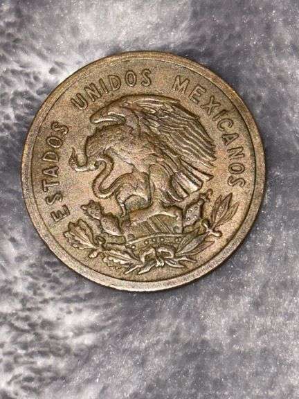 1967 MEXICAN TEN CENT ABOS COIN