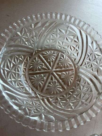 Assorted Clear Glass Serving Dishes