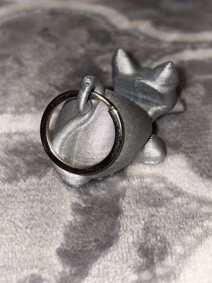 3D PRINTED CAT CELL PHONE HOLDER  CELL PHONE NOT INCLUDED