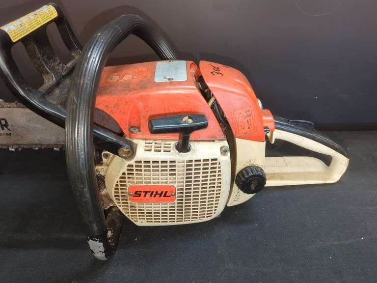 Stihl Chainsaw with Forester Platinum Chain
