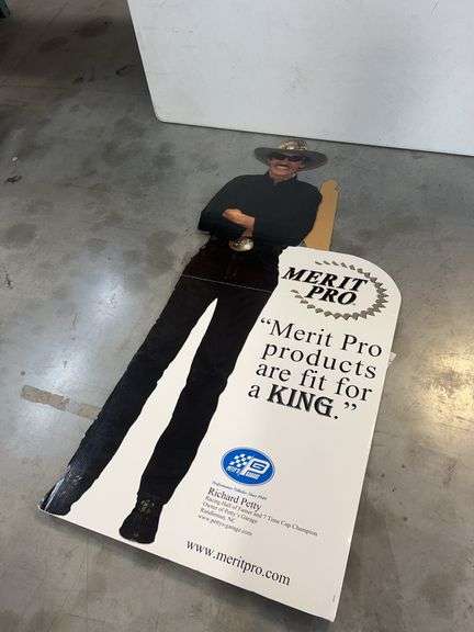 Richard Petty Merit Pro Cardboard Standee image