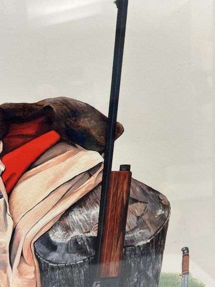Framed Steve St. Clair Print "Another Day's Limit"