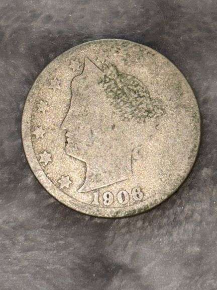 LIBERTY V NICKEL 1906 image