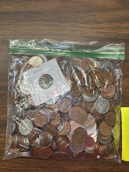 Bag of Assorted Canadian Coins