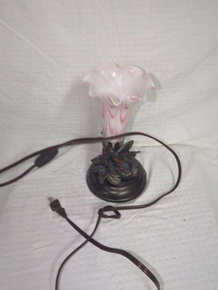 Floral Accent Table Lamp