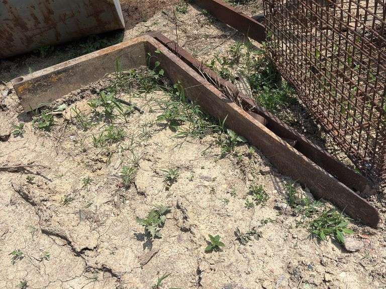 Heavy Duty Steel Forklift Forks - Approximately 6 Foot Long