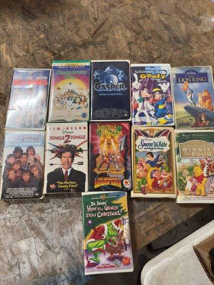 11 VHS KIDS MOVIES image