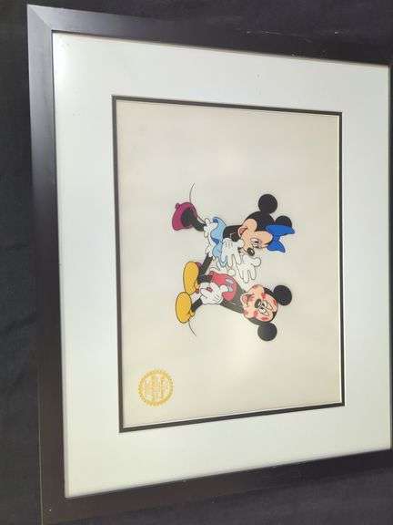 Framed Limited Edition Walt Disney Serigraph Surprise Party image