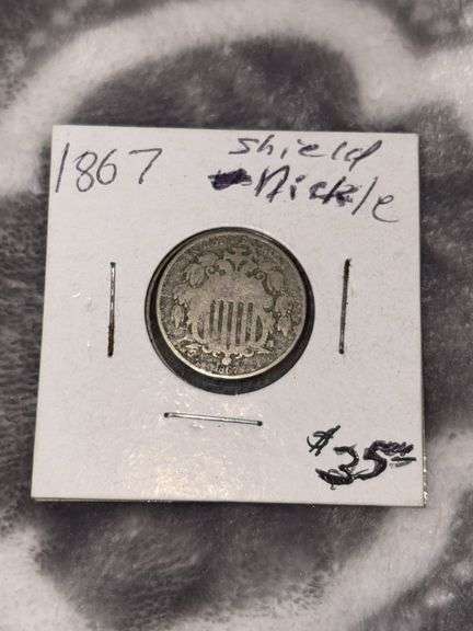 SHIELD NICKLE 1867 image