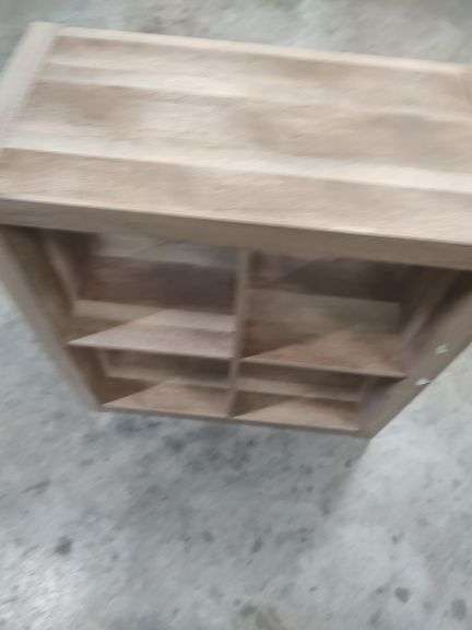 4 CUBE STORAGE SHELF - 31X16X31