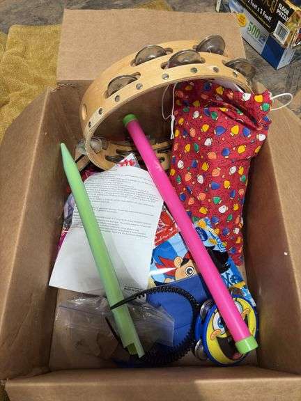 BOX OF KID TOYS image