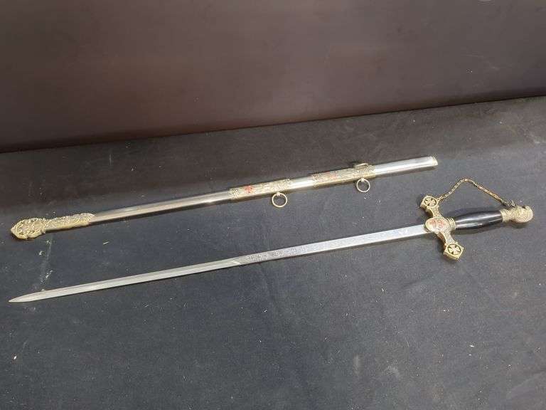 Ornate Sword with Sheath
